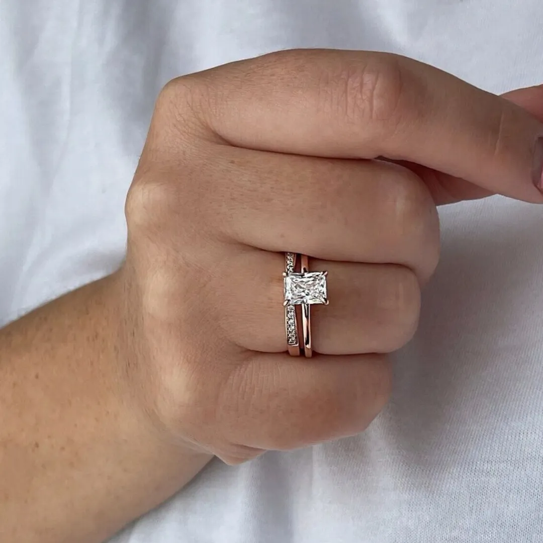 /public/photos/live/Radiant Cut Moissanite Half Eternity Wedding Ring Set 722 (3).webp